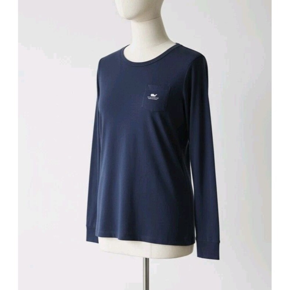 Vineyard Vines Small S Blue Long Sleeve T-Shirt Hilton Head Island South Carolin